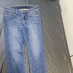 Women's Blue Cropped Jeans